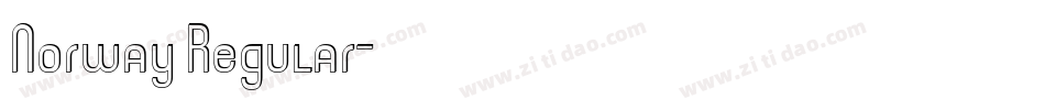 Norway Regular字体转换